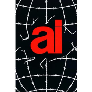 1982 Amnesty International Poster, Boris Mukhametshin For Sale