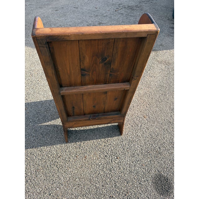 Late 20th Century Late 20th Century Vintage Habersham Plantation Style Lambing Chair For Sale - Image 5 of 9