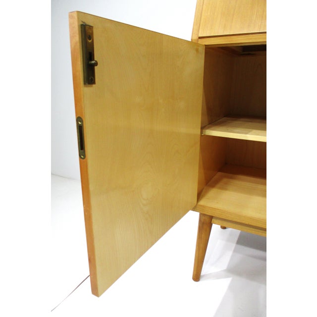 Tan Helmut Magg 1950's Desk for Wk Mobel Germany in the Style of Alvar Aalto For Sale - Image 8 of 15