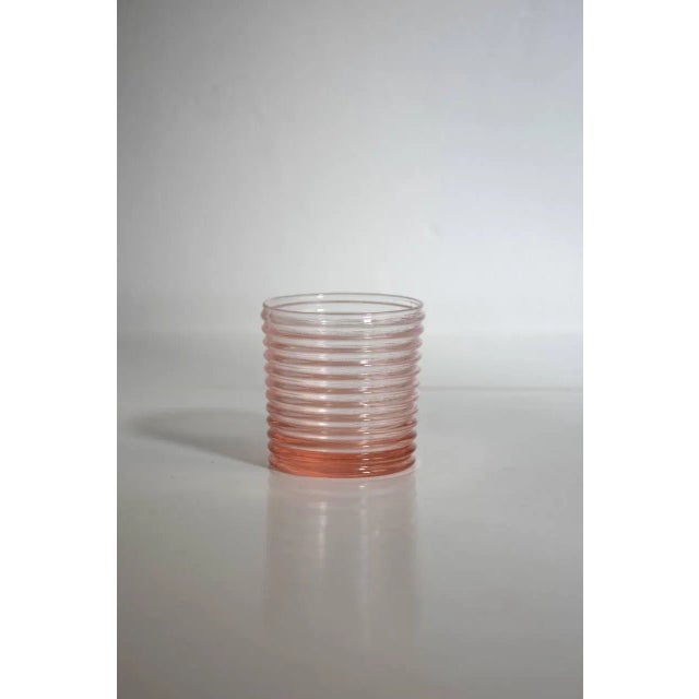 Art Deco Murano Glasses by Mariana Iskra, Set of 6 For Sale - Image 7 of 10