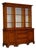 Vintage Yew Wood Display Cabinet from Bradley England For Sale