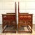 Vintage Moroccan Hand-Painted Carved Wood Throne Chairs - Pair For Sale - Image 13 of 18