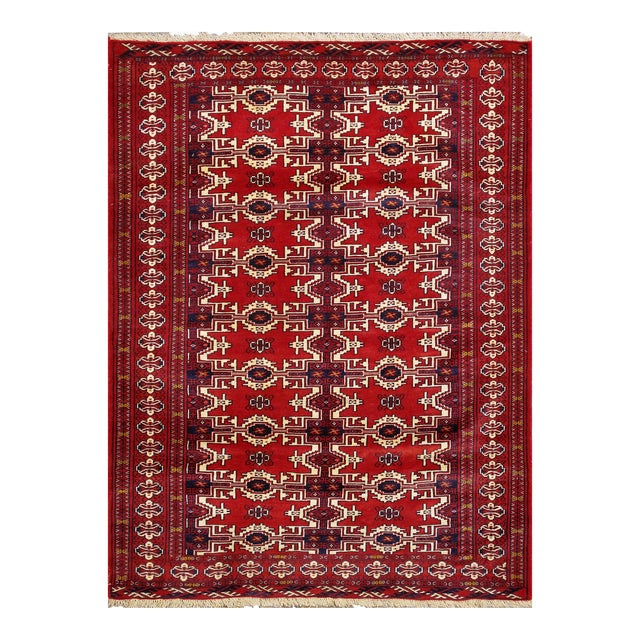 Pasargad Home Vintage Balouch Area Rug, 3' 4'' X 5' 4'' For Sale