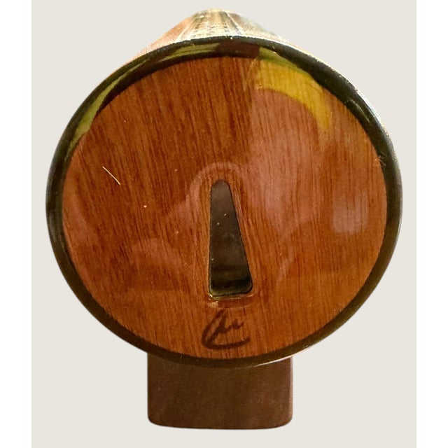 Mark & Carol Reynolds Kaleidovisions Signed Inlaid Wood Kaleidoscope W/ Stand For Sale In Dallas - Image 6 of 10