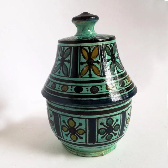 Mid-Century Italian Ceramic Tableware from A. Serghini Safi For Sale - Image 6 of 8