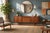 Brown Danish Teak Sideboard with Sliding Doors, 1960s For Sale - Image 8 of 18