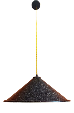 Large Vintage Industrial Sheet Metal Pendant Light, 39 Cm, 1970s