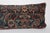 Authentic Persian Rug Cushion Cover – Hand Knotted Wool on Cotton Pillow Case -14'' X 42'' For Sale - Image 9 of 10