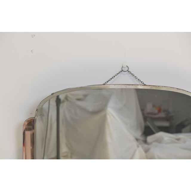 1930s Vintage French Art Deco Mirror, 1930s For Sale - Image 5 of 11