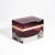 Modern Giant Hand Blown Murano Box in Ruby With Brass Fittings For Sale - Image 3 of 12