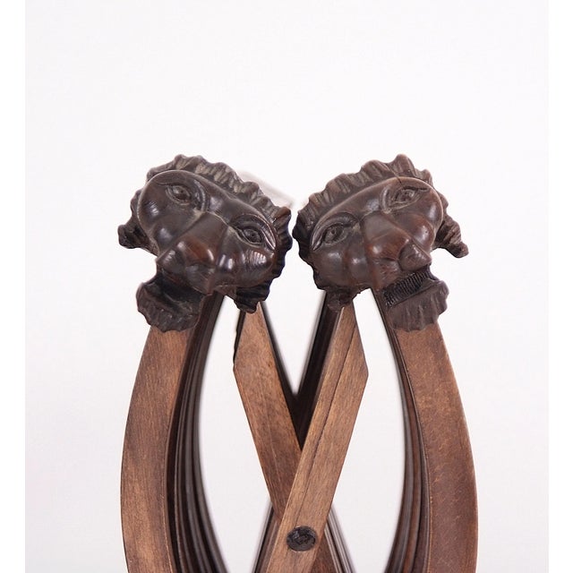 Set of Early 19th Century Savonarola Chairs For Sale - Image 6 of 8