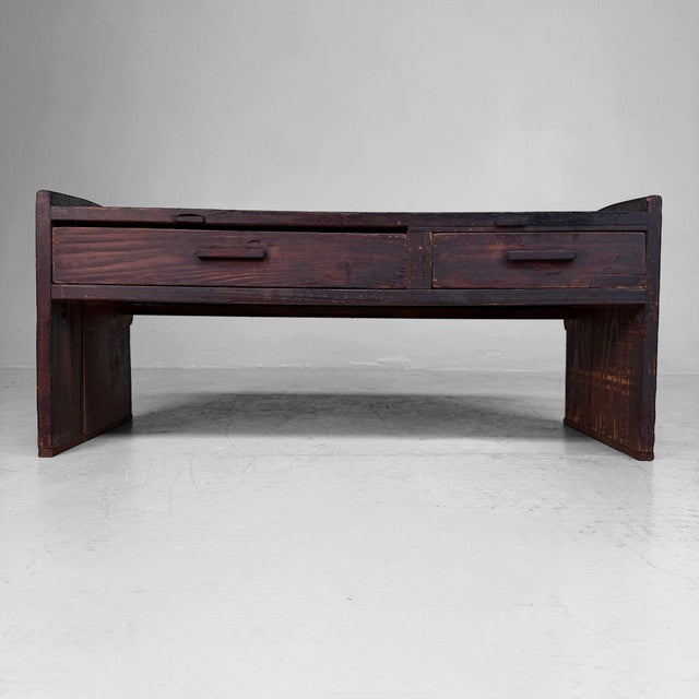 Antique Meiji Japanese Fuzukue Writing Table For Sale - Image 11 of 11