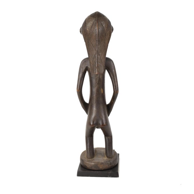 Early 20th Century Early 20th Century Tabwa Female Figure For Sale - Image 5 of 7