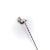 Circa 1890's Victorian Sterling Silver and Paste Swan Stickpin For Sale - Image 4 of 5