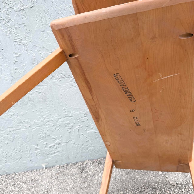 Heywood-Wakefield Heywood-Wakefield Two-Tier Mid-Century Modern Side Table For Sale - Image 4 of 5