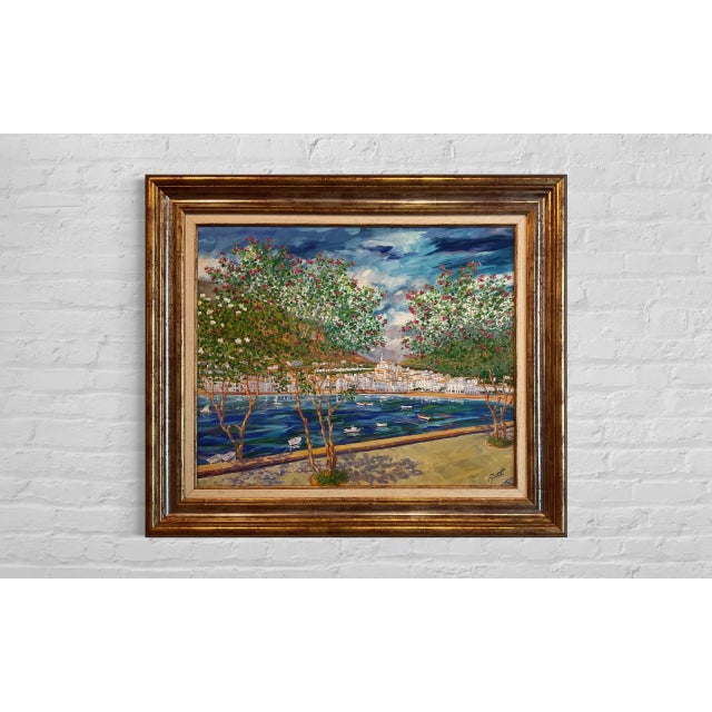 Avel, Cadaques, 2023, Oil on Canvas, Framed For Sale - Image 3 of 8