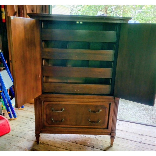 Mid-Century Modern John Widdicomb Mid-Century Modern Bureau For Sale - Image 3 of 14