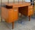 Mid-Century Danish Modern Teak Desk or Vanity With Floating Top For Sale In Atlanta - Image 6 of 7