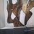 Mid-Century Brutalist Flame Table Sculpture For Sale - Image 4 of 6