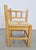 Vintage Dutch Art Deco Style Corner Chair in Oak and Rush, 1950s, Set of 2 For Sale - Image 6 of 13