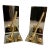 Brass and Chrome Golf Club Bookends - A Pair For Sale