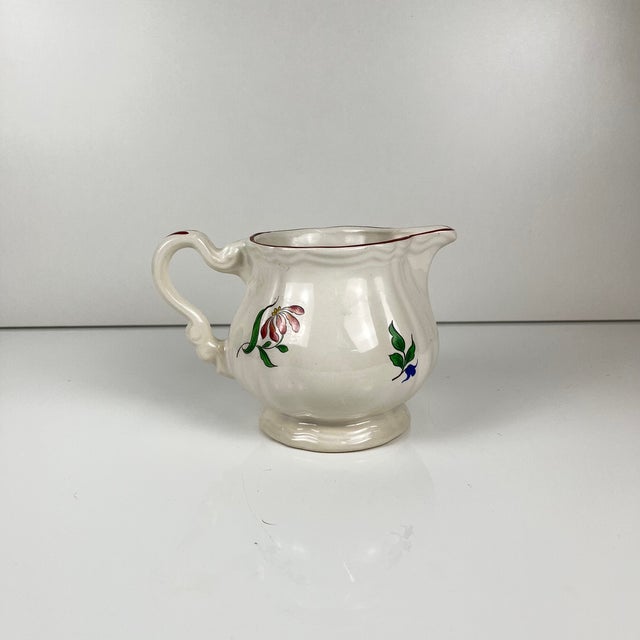 Tall Reverbère Model Sauce Boat from KG Lunéville, 1980s For Sale - Image 4 of 7