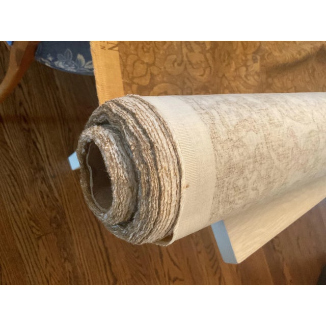 English Ralph Lauren Evanston Damask Fabric 16 Yard Bolt For Sale - Image 3 of 10