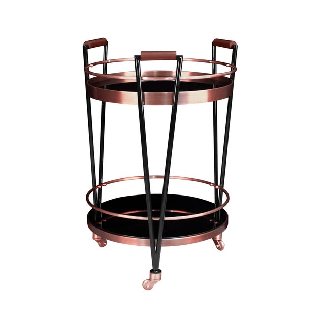 Not Yet Made - Made To Order Crossroads Bar Cart by Porus Studio For Sale - Image 5 of 10