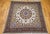 "A rare and exceptional find, this square-size Tabriz rug showcases the refined craftsmanship for which Northwest Persia...