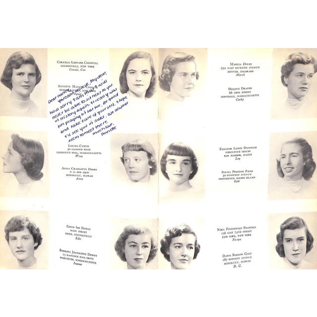 The Farmington Year Book Miss Porter's School 1950 For Sale - Image 11 of 12