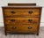 This is a stunning antique Arts and Crafts Mission-style oak dresser or chest dating to the early 1900s. It features three...