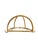French Provincial Vintage French Bamboo Rattan Dome Wall Rack | Wicker Coat & Hat Rack For Sale - Image 3 of 14