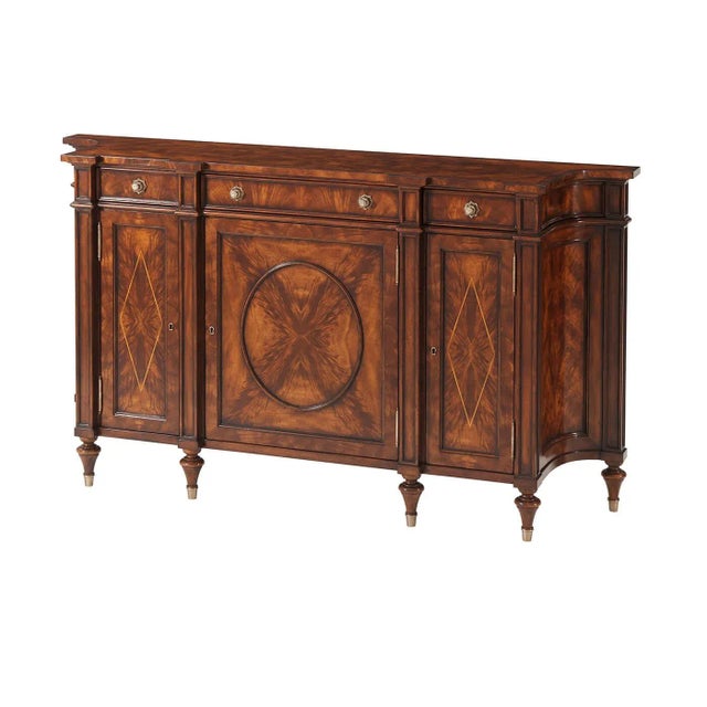 Regency Mahogany Side Cabinet For Sale - Image 9 of 9