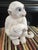 Mid-Century Modern Porcelain Ceramic Mottahedeh White Capuchin Monkey — As Seen at Elvis Presley's Graceland! For Sale - Image 3 of 8