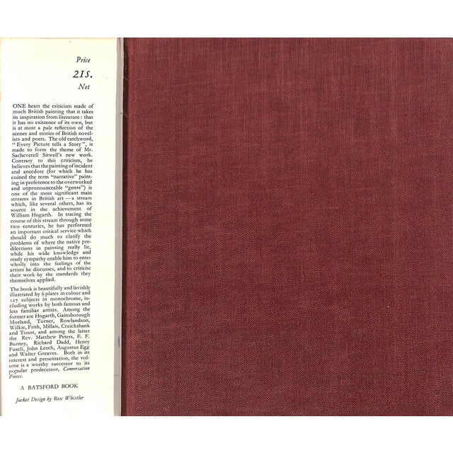 Paper "Narrative Pictures: A Survey of English Genre and Its Painters" 1937 Sitwell, Sacheverell For Sale - Image 7 of 9