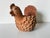 1990s Vintage Hand-Crafted Clay Folk Art Chicken Planter Sculpture For Sale - Image 5 of 12