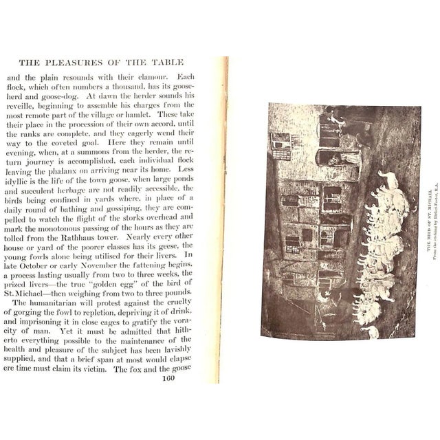 1902 "The Pleasures of the Table: An Account of Gastronomy From Ancient Days to Present Times" Ellwanger, George H., M.A. For Sale - Image 11 of 12