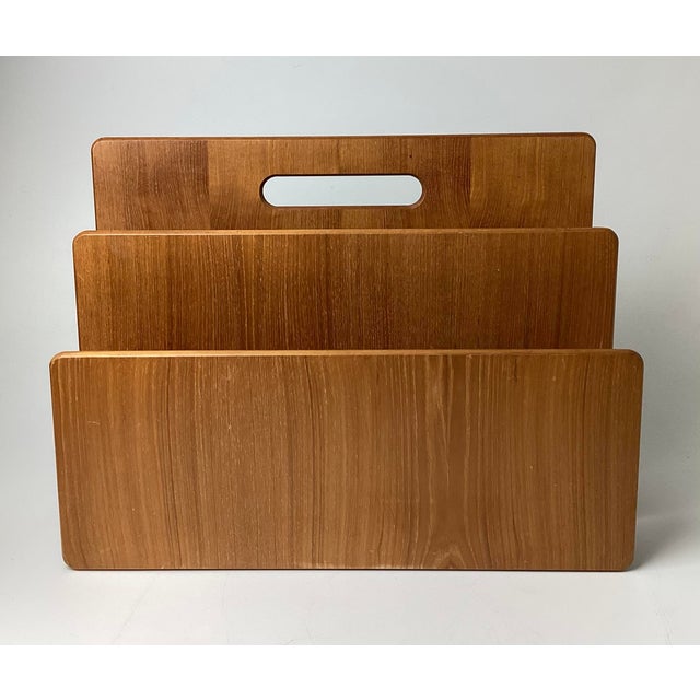 Mid 20th Century Mid Century Modern Teak Leverkussen Newspaper Magazine ...