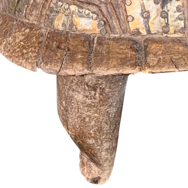 Vintage African Wooden Turtle For Sale - Image 10 of 10