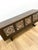 1970s Danish Modern Credenza or Sideboard by Gangso Mobler. Tiles by Poul Poulsen. 78.5w 18.5d 34h