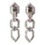 Vintage Kenneth Jay Lane Faux Diamond Dangle Earrings, Pair For Sale