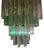 Italian 1960s Italian Venini Murano Crystal Tri-Glass Prism Wall Sconces - Set of Four For Sale - Image 3 of 9