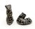 Mexican 1980s Emilia Castillo Porcelain & Pure Silver Table Sculptures/Salt & Pepper Shakers For Sale - Image 3 of 18