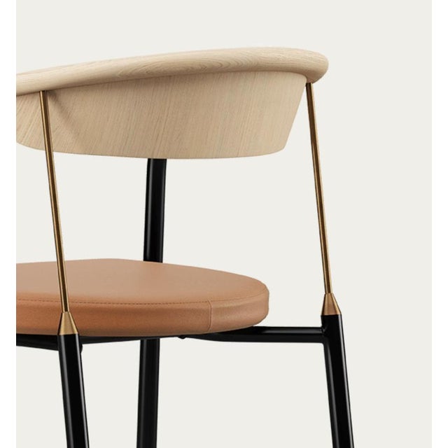 Chairman Chair in Oak with Upholstery in Silt by Henrik Tengler for One Collection For Sale - Image 6 of 15