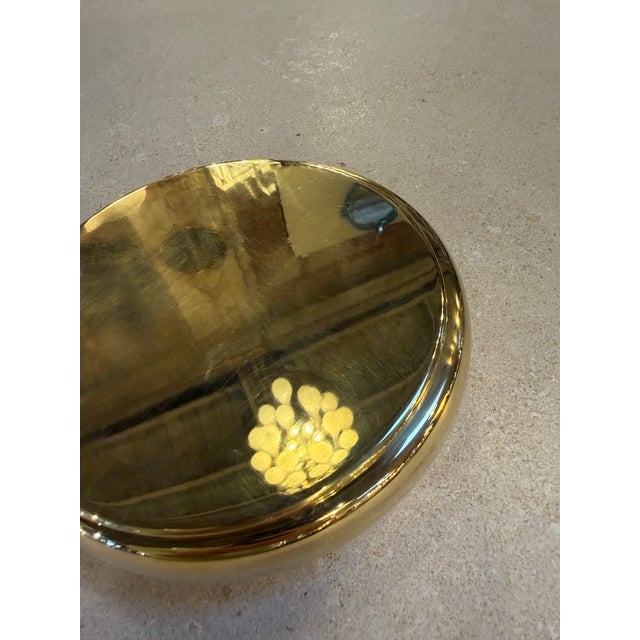 Brass Lidded Box, Mid-Century Modern For Sale - Image 4 of 7