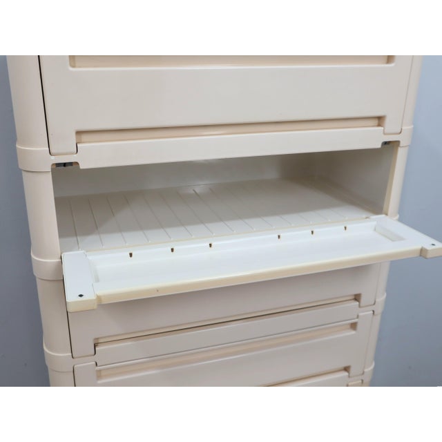 Model 4963 Modular Storage System by Olaf von Bohr for Kartell, 1970s, Set of 7 For Sale - Image 12 of 15