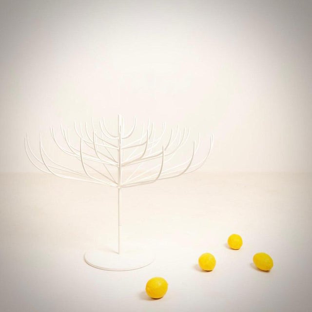 PIERRE PAULIN (1927-2009) Chandelier 1024, Disderot, manufacturer, France, model created in 1958. White lacquered metal....