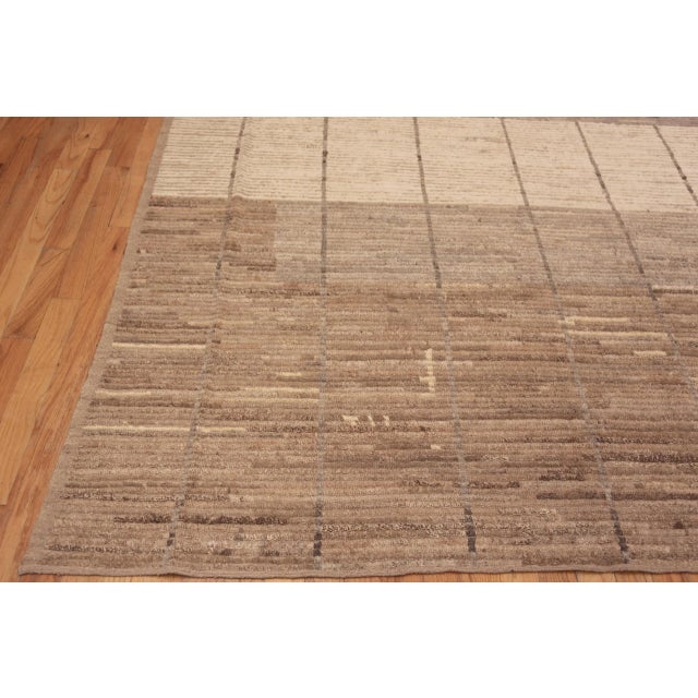 Modern Contemporary Room Size Area Rug For Sale - Image 9 of 9
