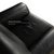 Black Leather Two-Seater Armchair & Sofa from Laauser, Set of 2 For Sale - Image 13 of 18