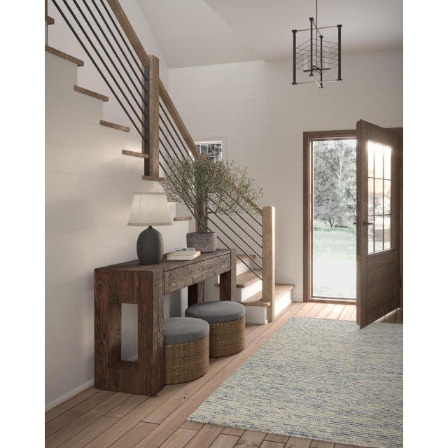 Momeni Jax Blue Hand Woven Area Rug 2' X 3' For Sale - Image 11 of 11